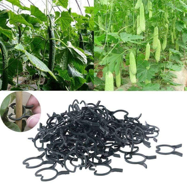 Planet Gates 200367155 100Pcs Plant Garden Clips Vegetable Plant  Vine Support Clips For Holding Plant Stems