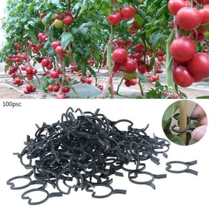 Planet Gates 200367155 100Pcs Plant Garden Clips Vegetable Plant  Vine Support Clips For Holding Plant Stems