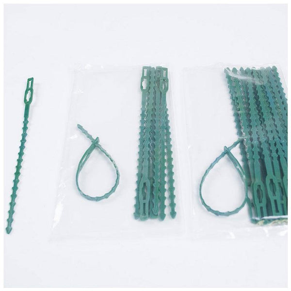 Planet Gates 200367155 30/50/100Pcs Reusable Garden Cable Ties Plant Support Shrubs Fastener Tree Locking Nylon Adjustable Plastic Cable Ties Tools