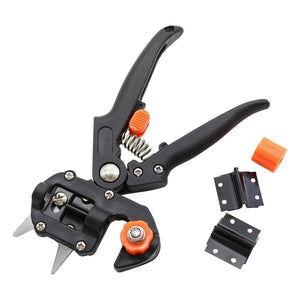Planet Gates 200367155 Garden Tools Grafting Pruner Chopper Vaccination Cutting Tree Garden Shears Cutting Machine +2 Blade Pruning Pliers