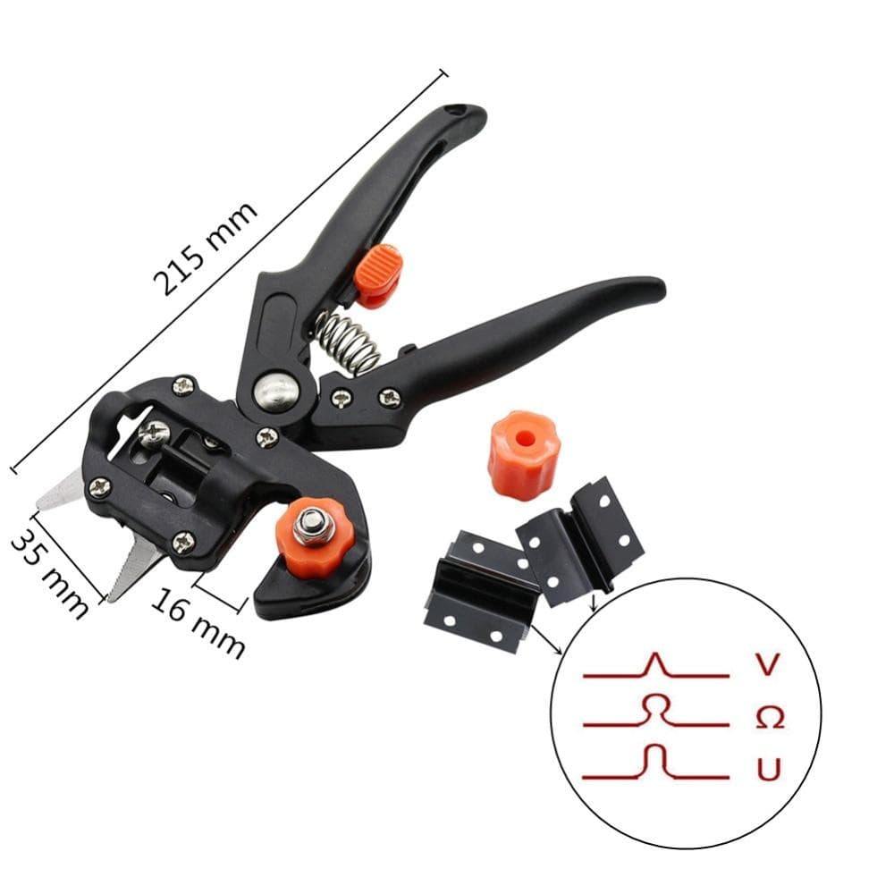 Planet Gates 200367155 Garden Tools Grafting Pruner Chopper Vaccination Cutting Tree Garden Shears Cutting Machine +2 Blade Pruning Pliers