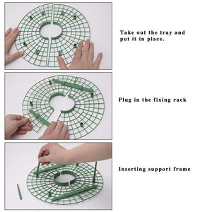 Planet Gates 200367155 Strawberry Stand Frame Holder 5/10/15/20 Balcony Planting Rack Fruit Support Plant Flower Climbing Vine Pillar Gardening Stand