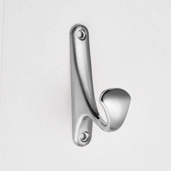 Planet Gates 200376146 Bright Chrome Zinc Alloy Bathroom Towel Wall Hook Kitchen Bedroom Clothes Hanger Key Hat Bag Hanger Racks Holder Wall Mounted Clothes Hook