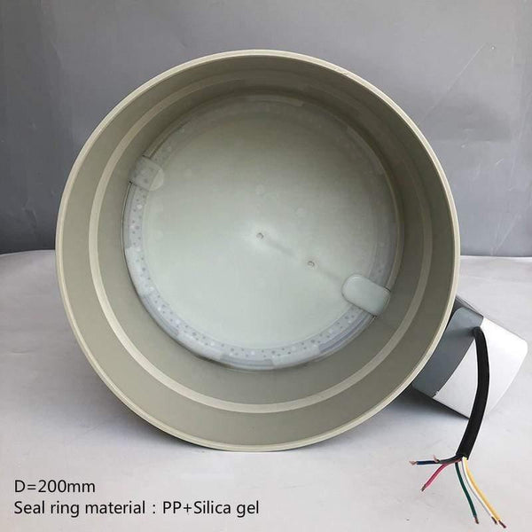 D=110/160/200mm PP Air Damper Valve HVAC Electric Air Duct Motorized Damper For Ventilation Pipe Valve High Sealing Performance