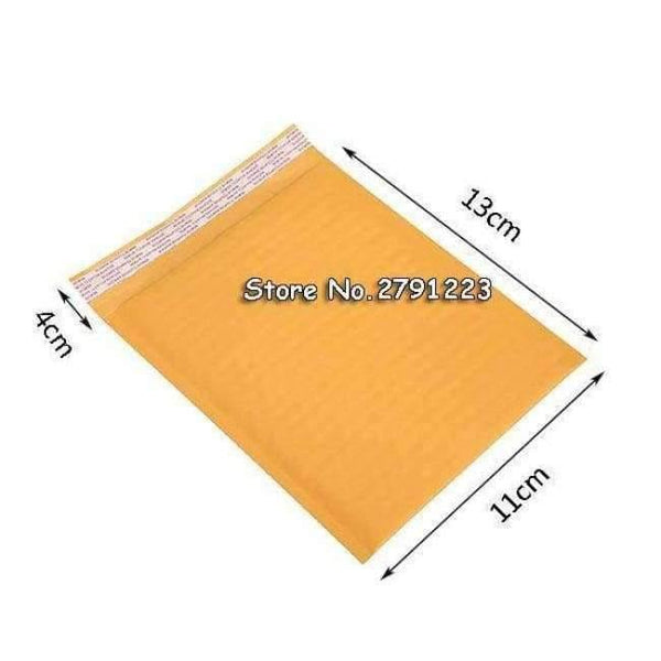 Planet Gates 200pcs 110*130mm Kraft Paper Bubble Envelopes Bags Mailers Padded Shipping Envelope With Bubble Mailing Bag Business Supplies