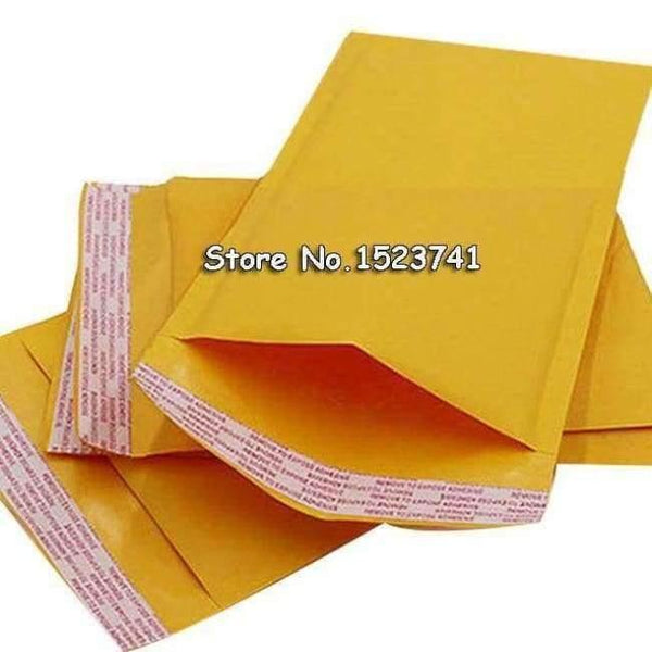 Planet Gates 200pcs 110*130mm Kraft Paper Bubble Envelopes Bags Mailers Padded Shipping Envelope With Bubble Mailing Bag Business Supplies