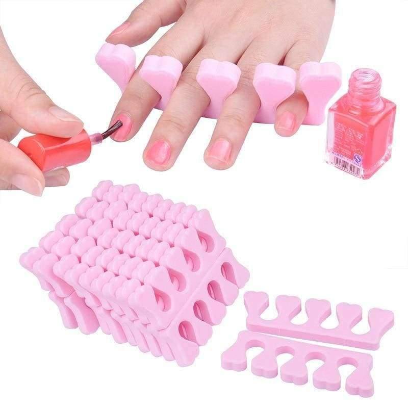 Planet Gates 200pcs EVA Nail Tools Soft foam Finger Toe Separator Nail Art Tools