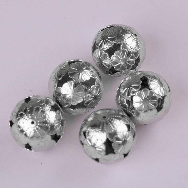 Planet Gates 200piece 20mm Gold Rhodium Plated Spacer Beads Jewelry Spacers Findings for Jewelry Making CATJ-005