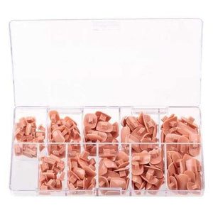 Planet Gates 200tips 1 Professional 1 Practice Hand+200pcs Nail Tips Nail Art Hands Tool Adjustable Nail Art Model Hands Diy Manicure Tool For Training