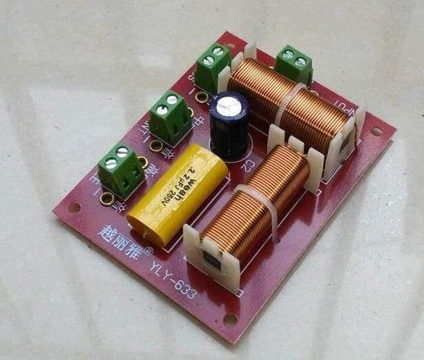 200W Speaker 3 WAY Crossover Audio Treble + MID +Bass Independent Crossover Speakers Filter Frequency Divider 2PCS