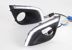 Planet Gates 2013 to 2016 year / LADA Kalina / Only white color LADA Kalina daytime light,2013~2016,chrome,LED,Free ship!2pcs,LADA Kalina fog light,car-covers,Samara,Signet,Kalina