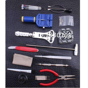 Planet Gates 2014 Free shipping 18/set New High Quality Practical table tool watch repair tool kit clock kit strap down the bottom opener