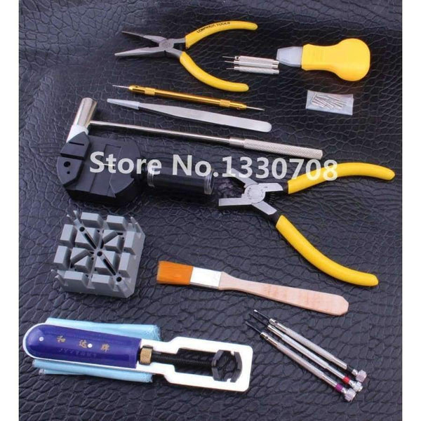Planet Gates 2014 New High Quality 18pcs/set Nylon Watch Case Opener Horologe Remover Adjuster Repair Tools Portable Handy Box Set Kit