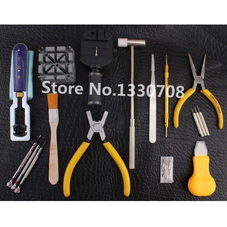 Planet Gates 2014 New High Quality 18pcs/set Nylon Watch Case Opener Horologe Remover Adjuster Repair Tools Portable Handy Box Set Kit