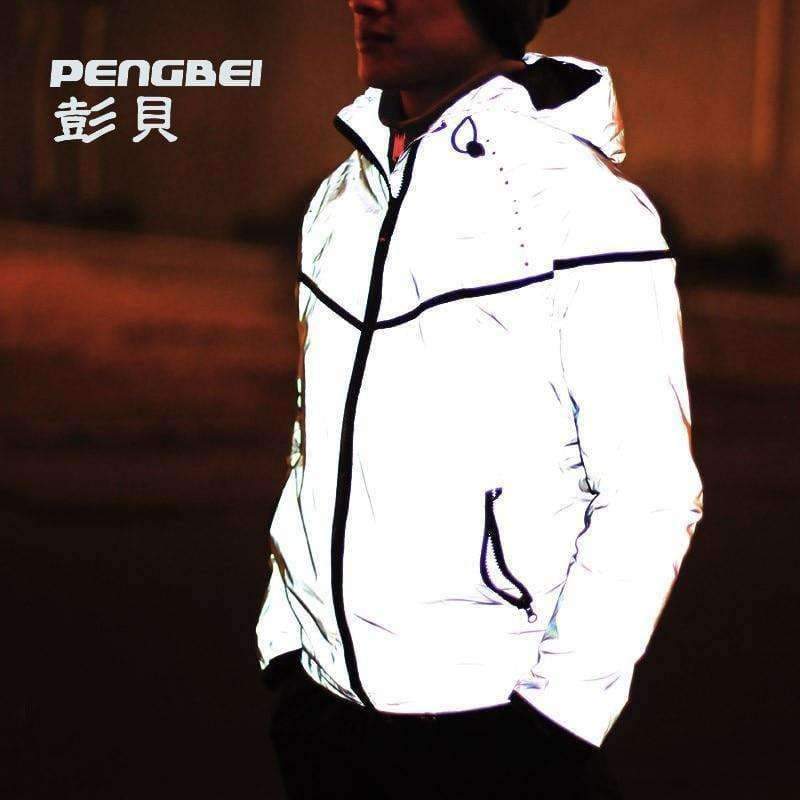 Planet Gates 2015 casual hip-hop brand winter plus size 4xl waterproof 3m reflective jacket men clothes baseball coats windbreaker