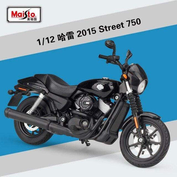 Planet Gates 2015 Street 750 1:12 Harley 2003 DYNA SUPER  GLIDE SPORT Metal Motorcycle Diecast Bike Car Model Toy Collection Mini Moto Gift