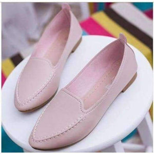 Planet Gates 2016 Women Flats Summer Style Casual Solid Pointed Toe Slip-On Flat Shoes Soft Comfortable Women Shoes Plus Size 35-40