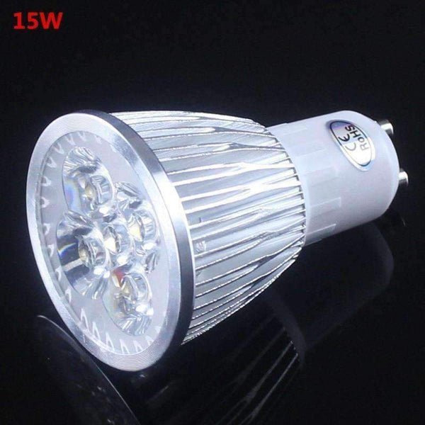 Planet Gates 2017/1pcs Super Bright 9W 12W 15W GU10 LED Bulb 110V 220V Dimmable Led Spotlights Warm/Natural/Cool White GU 10 LED lamp