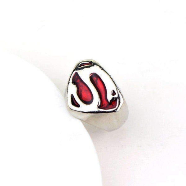 Planet Gates 2017 Cospaly Parties Superhero Superman Ring S Enamel cocktail Suitable for men and women Christmas gift Red Rings Wholesale
