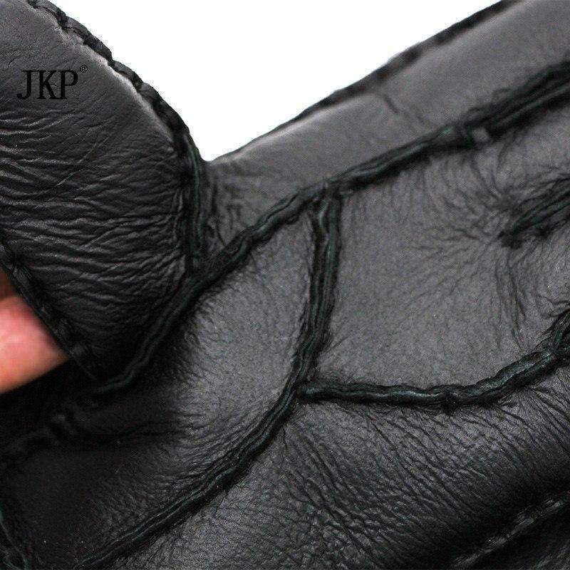 Planet Gates 2017 fashion winter ladies gloves leather warm gloves and gloves in warm leather black. high quality. very beautiful