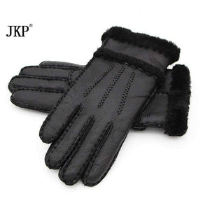Planet Gates 2017 fashion winter ladies gloves leather warm gloves and gloves in warm leather black. high quality. very beautiful