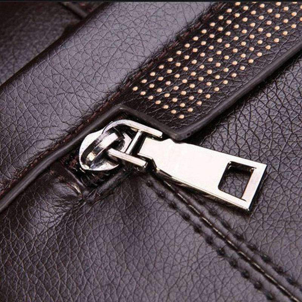 Planet Gates 2017 Men Casual Briefcase Business Shoulder Top Leather Bag Men Messenger Bags Computer Laptop Handbag Bag Men's Travel Bags