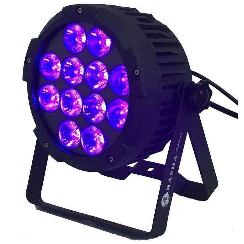 Planet Gates 2017 New Rodie 12*18W 6IN1 RGBAW UV Wireless Aluminum Cast LED FLAT PAR CAN Quite Low Noise LED Par Projector Stage Disco Light