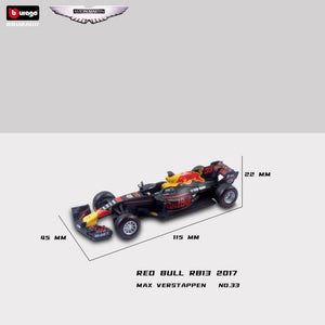 Planet Gates 2017-RB13-33 1:43 Diecast Alloy Model Car F1 Team Racing Formula Cars Static Simulation Toy Aston Martin RB15#33 Collection