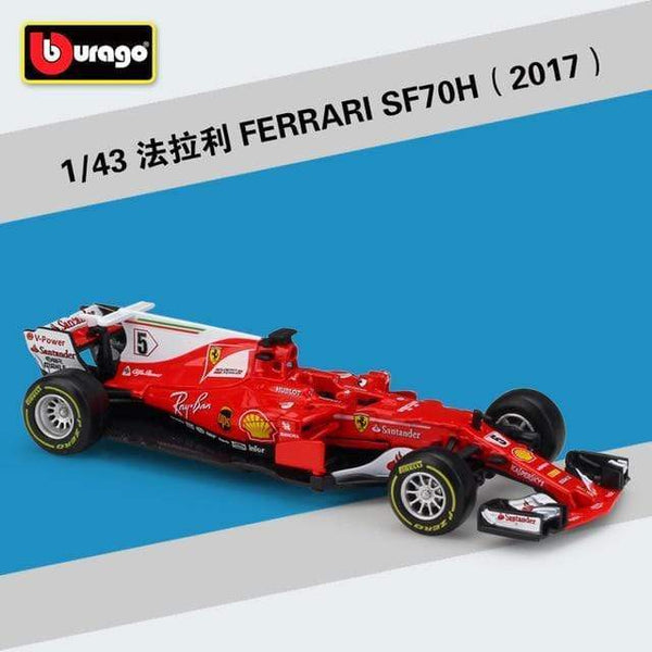 Planet Gates 2017 SF70H NO.5 1:43 Scale RB15 RB16 W10 Motor Racing Diecast Metal Car Model For Collection Friend Gift