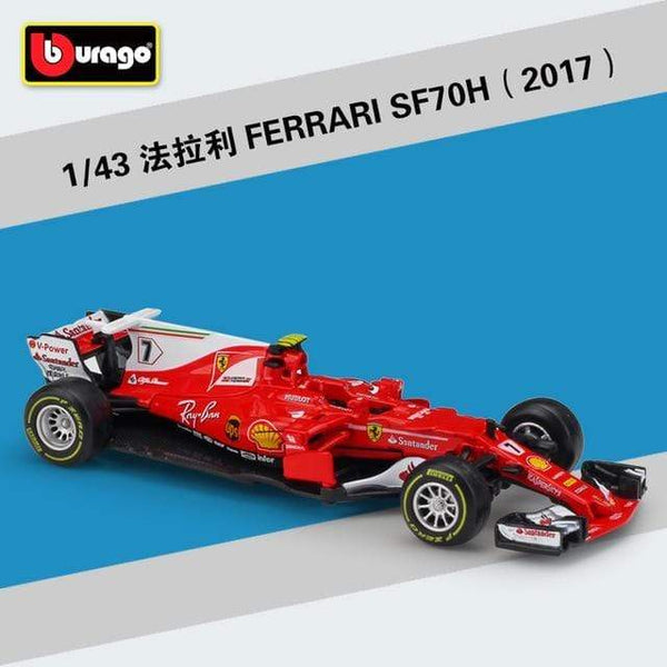 Planet Gates 2017 SF70H NO.7 1:43 Scale RB15 RB16 W10 Motor Racing Diecast Metal Car Model For Collection Friend Gift