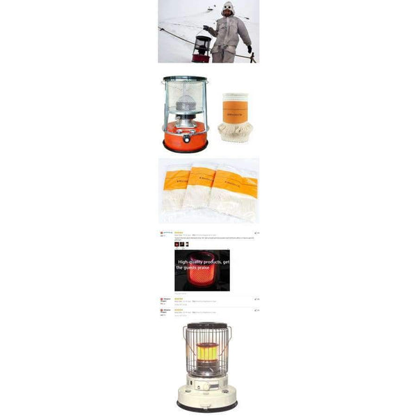 Planet Gates 2017Best Selling 95*t2.5*180mm Kerosene Stove Wicks High Quality Glass Fiber + 100%Cotton Heaters Wick