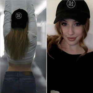 Planet Gates 2018 American Canada MAMA Baseball Cap MAMA Trucker Hat Black Snapback Gorras Bone Mother Mom Life Hat Outdoor Leisure Casquette