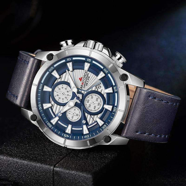 Planet Gates 2018 ARMIFORCE New Fashion Brand Men Watch Quartz Genuine Leather Band Watches Male Army Sport Military Chronograph Analog Clock