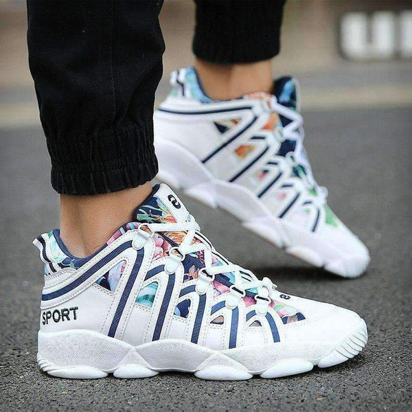 Planet Gates 2018 autumn new men's shoes, PU mesh breathable men's vulcanized shoes men and women Casual Lovers sports shoes size 36-44