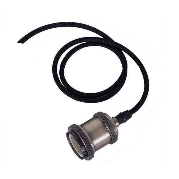 Planet Gates 2018 Best Quality E27 Antique Retro Lamp Holder Light Bases Pendant Bulb Adaptor Lighting Socket Ceiling Light 5 Color to Choice