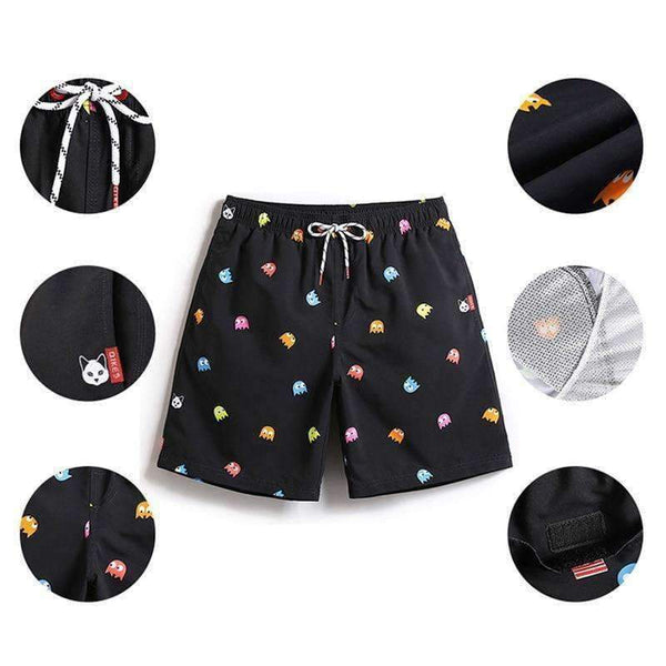 Planet Gates 2018 Cartoon swimwear men shorts Breathable man swimming short Quick dry swimsuit summer beachshorts hot sale swim men briefs