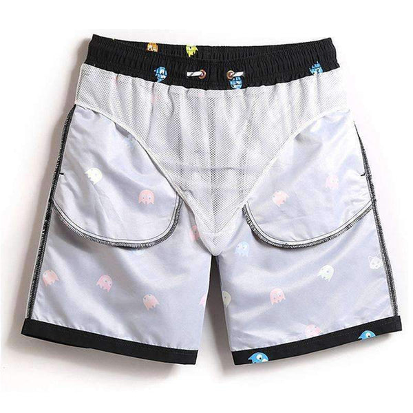 Planet Gates 2018 Cartoon swimwear men shorts Breathable man swimming short Quick dry swimsuit summer beachshorts hot sale swim men briefs