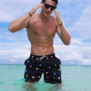 Planet Gates 2018 Cartoon swimwear men shorts Breathable man swimming short Quick dry swimsuit summer beachshorts hot sale swim men briefs