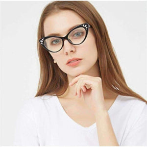 Planet Gates 2018 cat eye glasses frame women Vintage transparent Rhinestone eyewear frames luxury clear Pink nerd fashion eyeglasses oculos