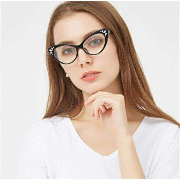 Planet Gates 2018 cat eye glasses frame women Vintage transparent Rhinestone eyewear frames luxury clear Pink nerd fashion eyeglasses oculos