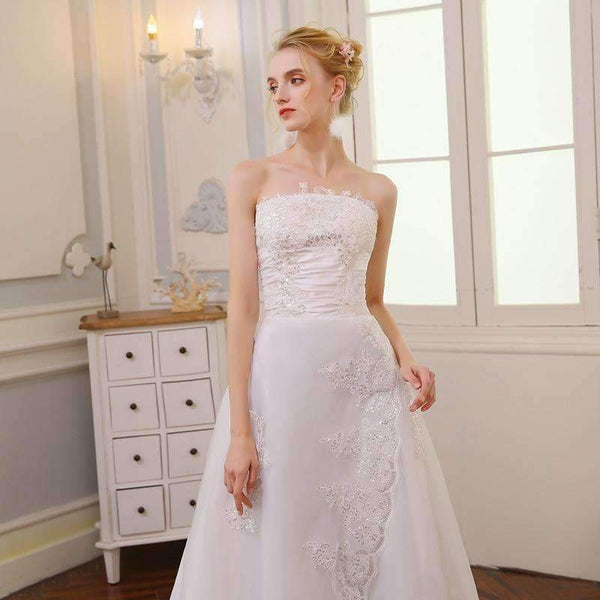 Planet Gates 2018 Cheap Vintage Belt Long Train Wedding Dresses 2018 Robe de Mariee Sirene Vestidos Bridal
