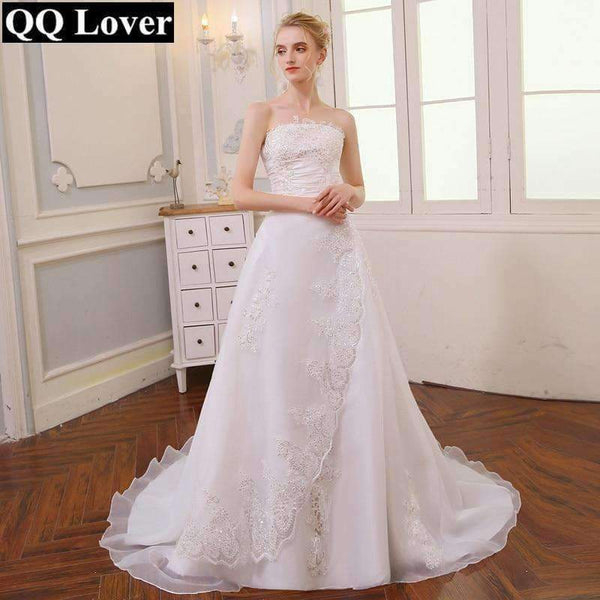 Planet Gates 2018 Cheap Vintage Belt Long Train Wedding Dresses 2018 Robe de Mariee Sirene Vestidos Bridal