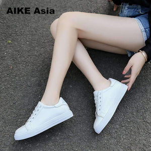 Planet Gates 2018 Fashion Canvas Shoes Women Vulcanization Shoes Brand Woman Breathable Casual Flats white Shoes Sneakers  Women's #LL&1821