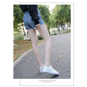 Planet Gates 2018 Fashion Canvas Shoes Women Vulcanization Shoes Brand Woman Breathable Casual Flats white Shoes Sneakers  Women's #LL&1821