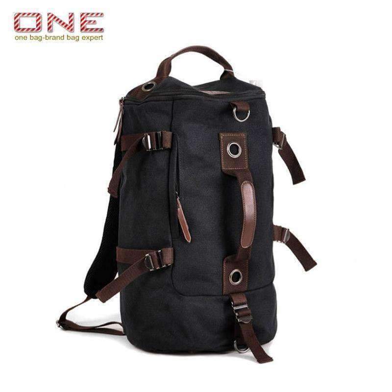 Planet Gates 2018 Hot Large capacity man travel bag luggage backpack canvas bucket shoulder bag PT708