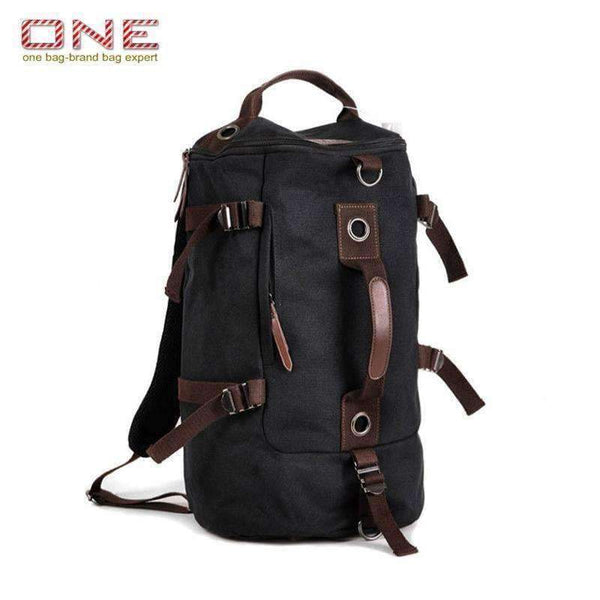 Planet Gates 2018 Hot Large capacity man travel bag luggage backpack canvas bucket shoulder bag PT708