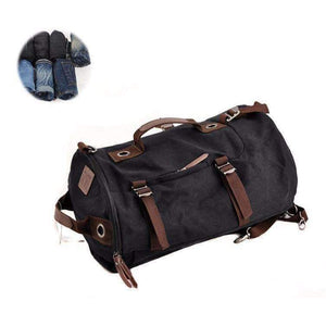 Planet Gates 2018 Hot Large capacity man travel bag luggage backpack canvas bucket shoulder bag PT708