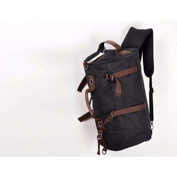 Planet Gates 2018 Hot Large capacity man travel bag luggage backpack canvas bucket shoulder bag PT708