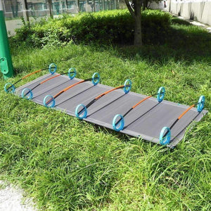 Planet Gates 2018 Hot SALE Camping Mat Ultralight Sturdy Comfortable Portable Folding Tent Bed Cot Sleeping Outdoor Camp bed Aluminium Frame