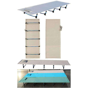 Planet Gates 2018 Hot SALE Camping Mat Ultralight Sturdy Comfortable Portable Folding Tent Bed Cot Sleeping Outdoor Camp bed Aluminium Frame